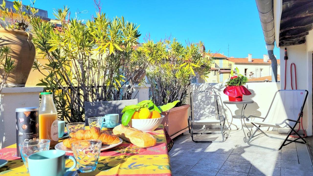 Ze Perfect Place - Appartement De Charme Nicois - 2 Chb & 2 Sdb - Ac - Terrasse - Vieux Ница Екстериор снимка