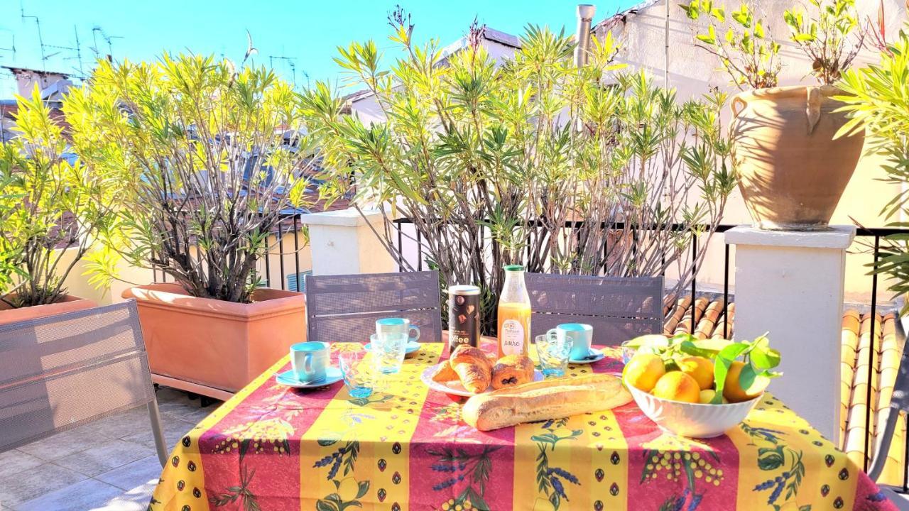 Ze Perfect Place - Appartement De Charme Nicois - 2 Chb & 2 Sdb - Ac - Terrasse - Vieux Ница Екстериор снимка